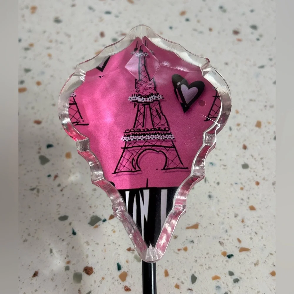Paris Eiffel‎ Tower Wall Hook Pink Acrylic Decorative Hook Hobby Lobby